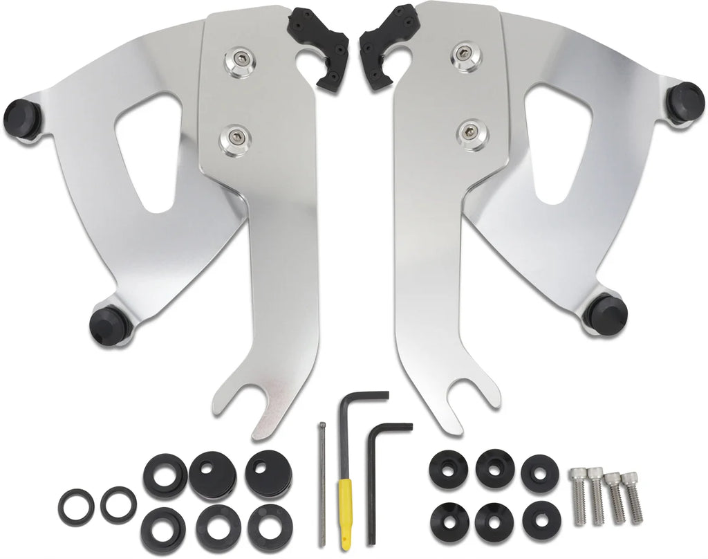 Memphis Shades Road Warrior Mounting Kit - Polished - FLSL MEK2048 - Main Product View
