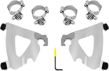 Load image into Gallery viewer, Memphis Shades Road Warrior Mounting Kit - Polished - FXD MEK2038 - Main Product View