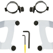 Load image into Gallery viewer, Memphis Shades Road Warrior Mounting Kit - Polished - FXFB MEK2050 - Main Product View