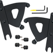 Load image into Gallery viewer, Memphis Shades Road Warrior Trigger-Lock Mounting Kit - Black - FLSTF MEB2053 - Main Product View