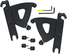 Load image into Gallery viewer, Memphis Shades Road Warrior Trigger-Lock Mounting Kit - Black - FLSTF MEB2053 - Main Product View
