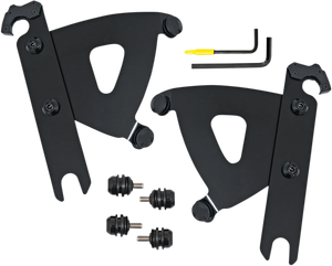 Memphis Shades Road Warrior Trigger-Lock Mounting Kit - Black - FLSTF MEB2053 - Main Product View