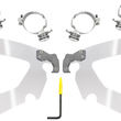 Load image into Gallery viewer, Memphis Shades Road Warrior Trigger-Lock Mounting Kit - Black - XL MEB2059 - Main Product View