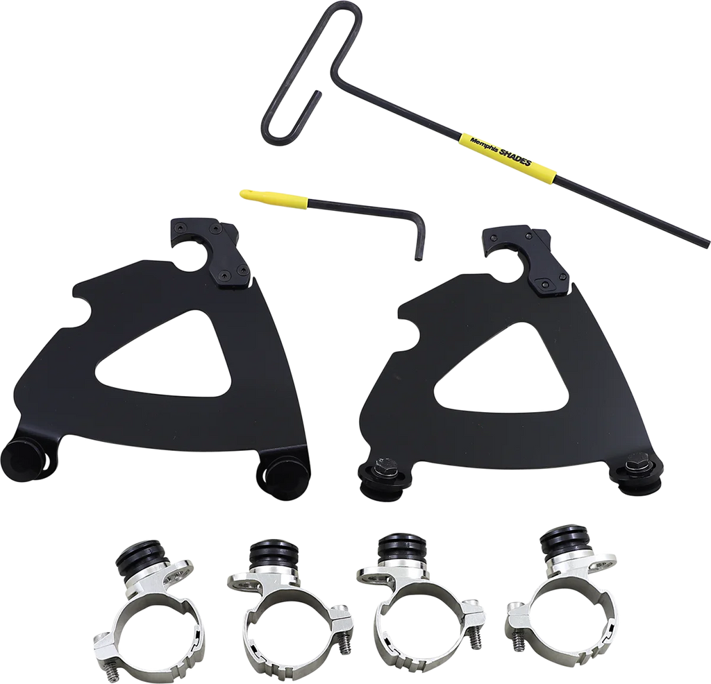 Memphis Shades Road Warrior Trigger-Lock Mounting Kit - Black - XL MEB2064 - Main Product View
