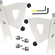 Load image into Gallery viewer, Memphis Shades Road Warrior Trigger-Lock Mounting Kit - Polished - FLSTF MEK2053 - Main Product View