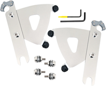 Load image into Gallery viewer, Memphis Shades Road Warrior Trigger-Lock Mounting Kit - Polished - FLSTF MEK2053 - Main Product View