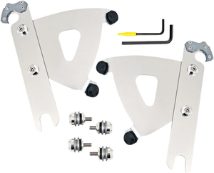 Memphis Shades Road Warrior Trigger-Lock Mounting Kit - Polished - FLSTF MEK2053 - Main Product View