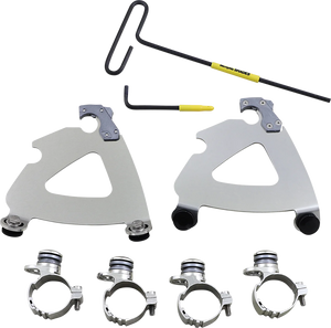 Memphis Shades Road Warrior Trigger-Lock Mounting Kit - Polished - XL MEK2064 - Main Product View