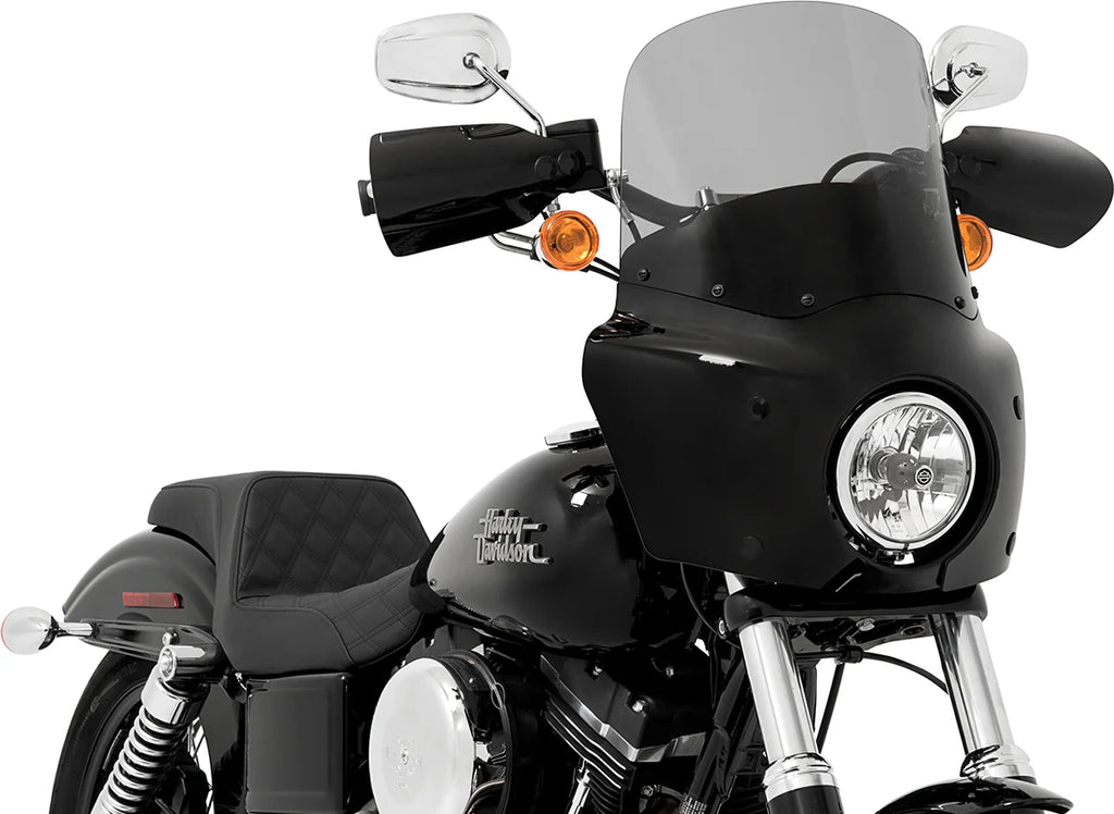 Memphis Shades Road Warrior Windshield - Black Smoke - 13" MEP86812 - Main Product View