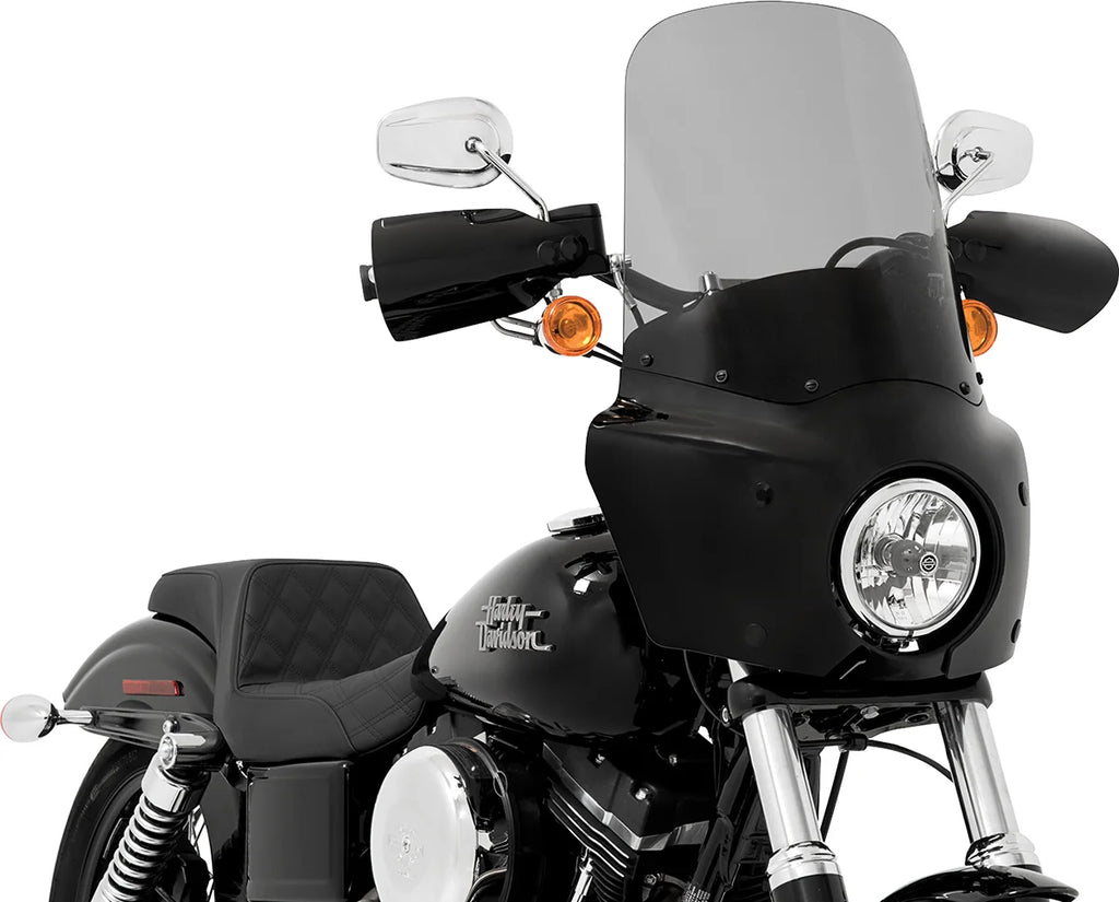 Memphis Shades Road Warrior Windshield - Black Smoke - 17" MEP87012 - Main Product View