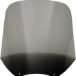 Load image into Gallery viewer, Memphis Shades Road Warrior Windshield - Black Smoke - 17" MEP87012 - Side View