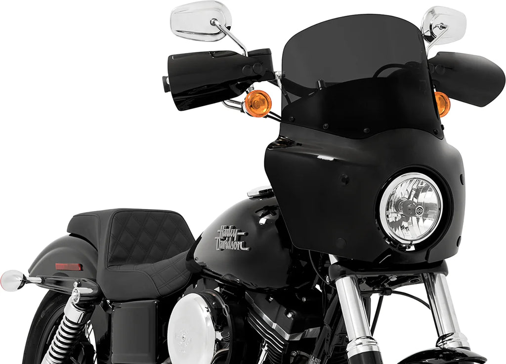 Memphis Shades Road Warrior Windshield - Dark Black Smoke - 11" MEP86710 - Main Product View