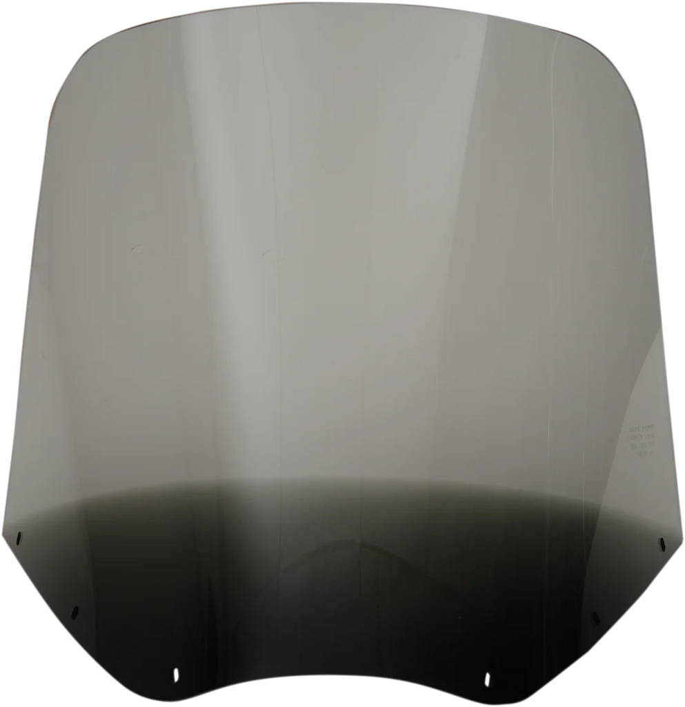 Memphis Shades Road Warrior Windshield - Dark Black Smoke - 11" MEP86710 - Side View