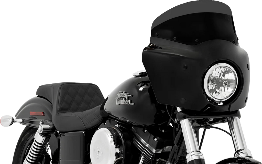 Memphis Shades Road Warrior Windshield - Dark Black Smoke - 7" MEP86510 - Main Product View