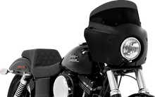 Load image into Gallery viewer, Memphis Shades Road Warrior Windshield - Dark Black Smoke - 7" MEP86510 - Main Product View