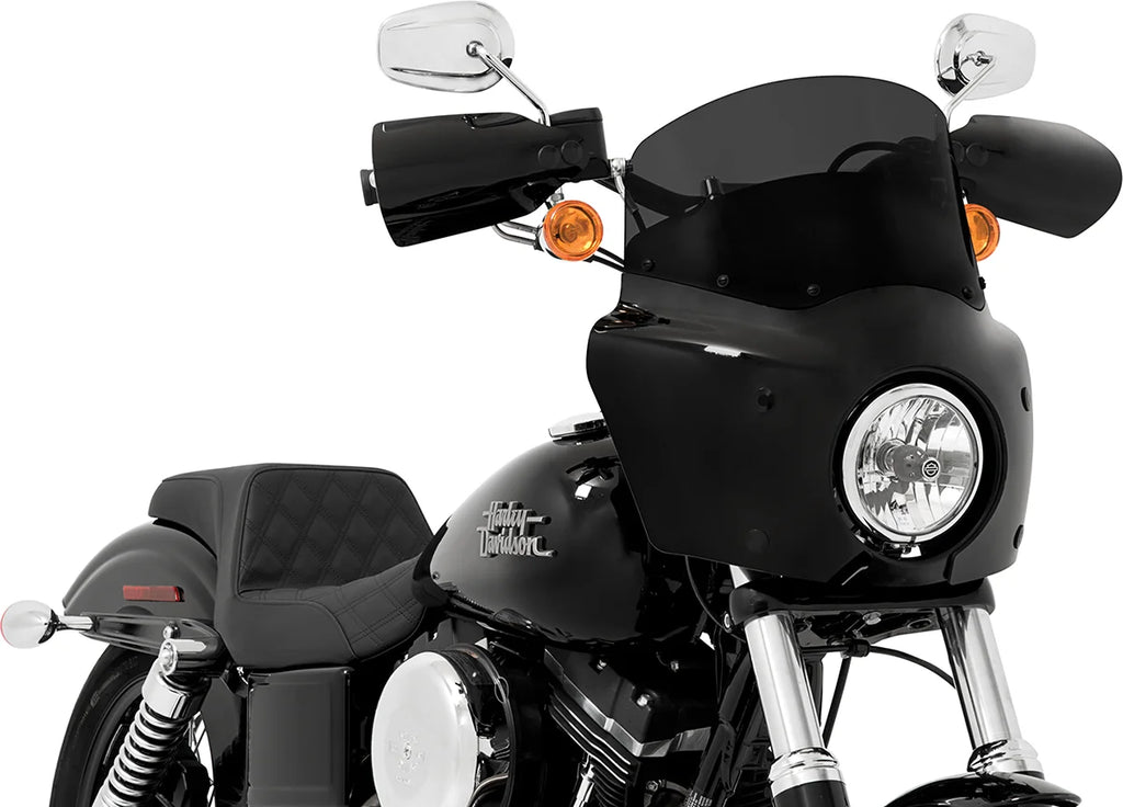 Memphis Shades Road Warrior Windshield - Dark Black Smoke - 9" MEP86610 - Main Product View