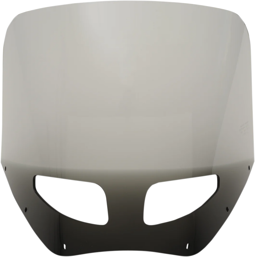 Memphis Shades Road Warrior Windshield - Vented - Black Smoke - 13" MEP87512 - Main Product View