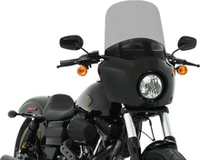 Load image into Gallery viewer, Memphis Shades Road Warrior Windshield - Vented - Black Smoke - 15" MEP87612 - Main Product View