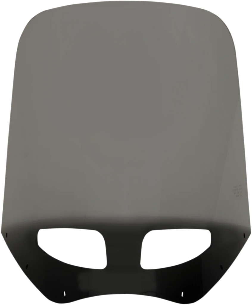 Memphis Shades Road Warrior Windshield - Vented - Black Smoke - 17" MEP87712 - Main Product View