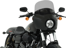 Load image into Gallery viewer, Memphis Shades Road Warrior Windshield - Vented - Black Smoke -11" MEP87412 - Main Product View