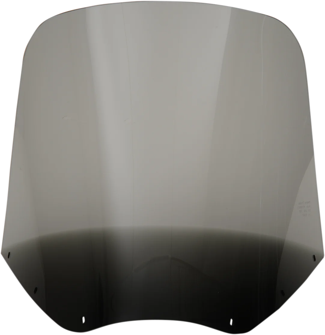 Memphis Shades Road Warrior Windshield - Vented - Dark Black Smoke - 9" MEP87310 - Side View