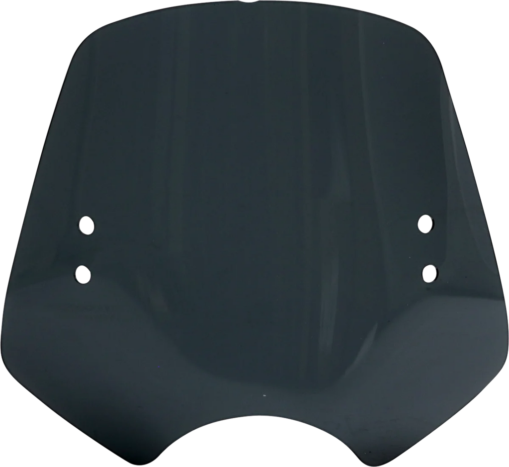 Memphis Shades Shooter Windshield - Dark Black Smoke MEM16110 - Main Product View