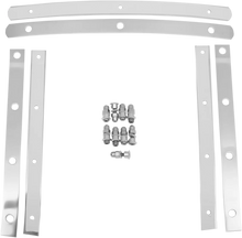 Load image into Gallery viewer, Memphis Shades Slim Windshield Hardware Straps - Stainless Steel MEM0914 - Main Product View