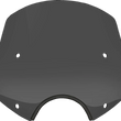Load image into Gallery viewer, Memphis Shades Speed Demon Sportshields - 13" - 7" Headlight Cutout - Dark Black Smoke MEP54310 - Main Product View