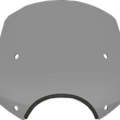 Load image into Gallery viewer, Memphis Shades Speed Demon Sportshields - 13" - 9" Headlight Cutout - Black Smoke MEP54612 - Main Product View