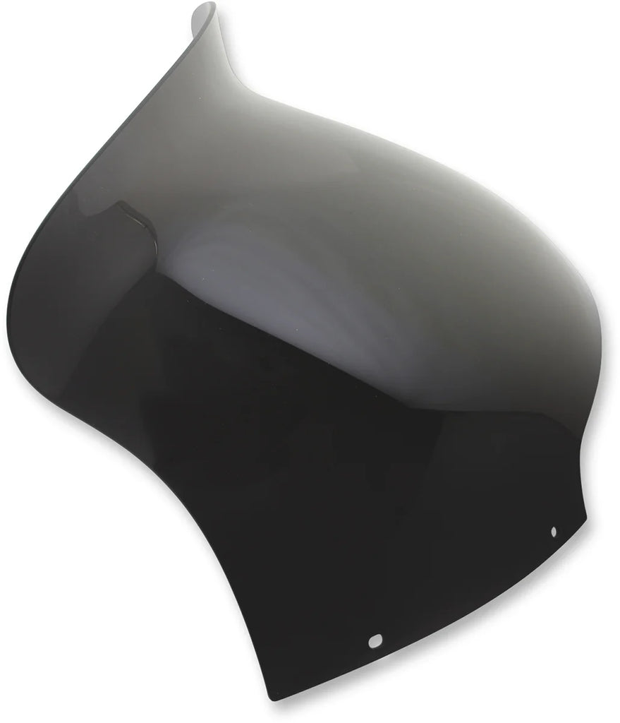 Memphis Shades Spoiler Windshield - 10" - Dark Smoke - FLTR '15-'22 MEP86210 - Side View