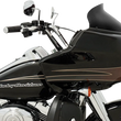 Load image into Gallery viewer, Memphis Shades Spoiler Windshield - 5-1/2" - Black - '98-'13 FLTR MEP85411 - Main Product View