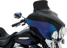 Load image into Gallery viewer, Memphis Shades Spoiler Windshield - 5" - Dark Black Smoke - '96-'13 FLH MEP84310 - Main Product View