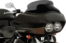Load image into Gallery viewer, Memphis Shades Spoiler Windshield - 6-1/2" - Black - '15-'22 FLTR MEP86011 - Side View