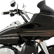 Load image into Gallery viewer, Memphis Shades Spoiler Windshield - 6-1/2" - Black - '98-'13 FLTR MEP85511 - Side View