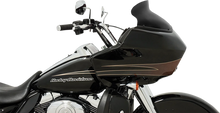 Load image into Gallery viewer, Memphis Shades Spoiler Windshield - 6-1/2" - Black - '98-'13 FLTR MEP85511 - Side View