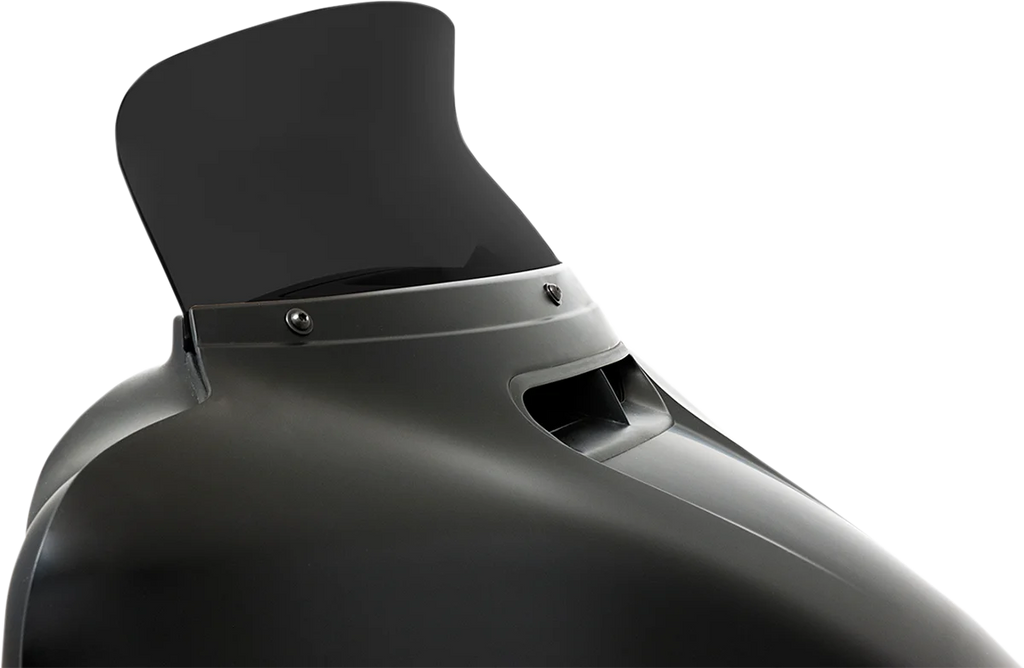 Memphis Shades Spoiler Windshield - 6-1/2" - Dark Black Smoke - '14-'22 FLH MEP84710 - Main Product View