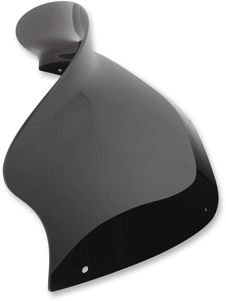 Memphis Shades Spoiler Windshield - 6-1/2" - Dark Smoke - '98-'13 FLTR MEP85510 - Side View