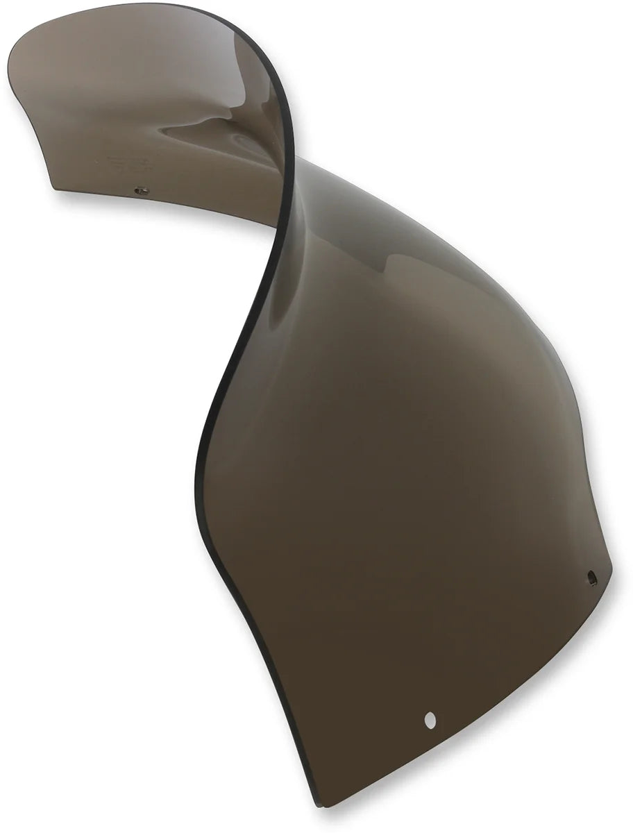Memphis Shades Spoiler Windshield - 6-1/2" - Smoke - '15-'22 FLTR MEP86001 - Side View