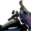 Load image into Gallery viewer, Memphis Shades Spoiler Windshield - 6-1/2" - Smoke - FLH MEP8581 - Side View