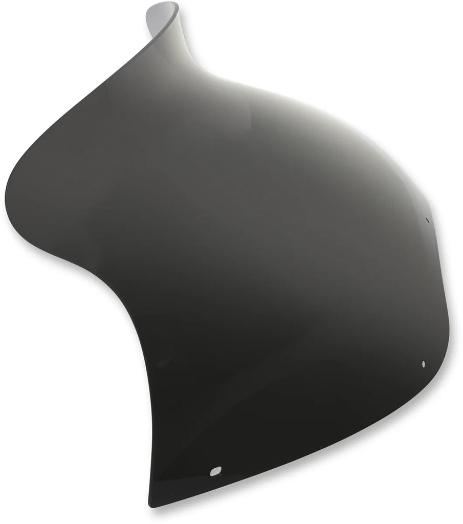 Memphis Shades Spoiler Windshield - 8-1/2" - Dark Smoke - '98-'13 FLTR MEP85610 - Side View