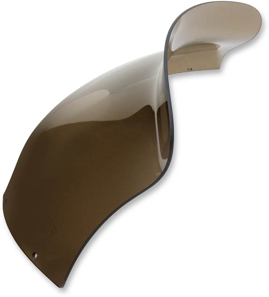 Memphis Shades Spoiler Windshield - 8-1/2" - Smoke - '15-'22 FLTR MEP86101 - Side View