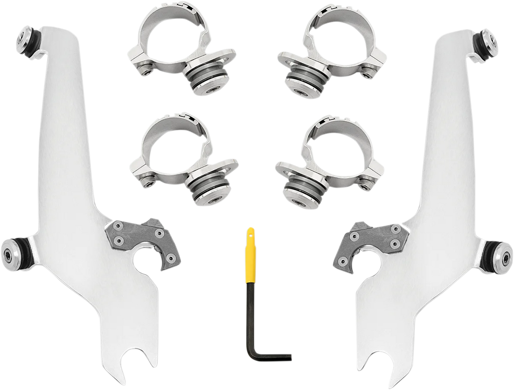 Memphis Shades Sportshield Mounting Kit - Polished - Scout MEK2018 - Main Product View