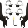 Load image into Gallery viewer, Memphis Shades Sportshield Mounting Kit - Polished - Scout MEK2018 - Side View