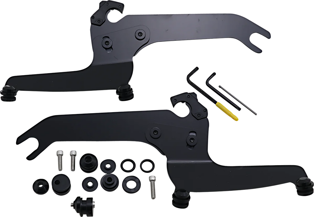 Memphis Shades Sportshield Trigger Lock Complete Mount Kit - Black MEB2052 - Main Product View