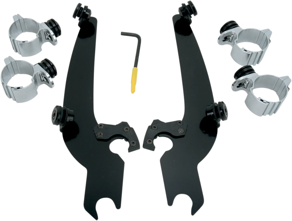 Memphis Shades Sportshield Trigger-Lock Mounting Kit - Black - Narrow MEB8919 - Main Product View
