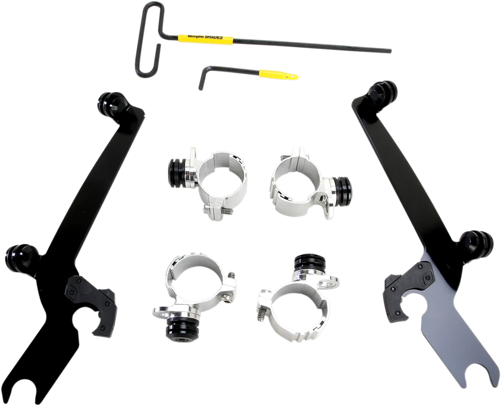 Memphis Shades Sportshield Trigger-Lock Mounting Kit - Black - XL883 MEB2000 - Main Product View