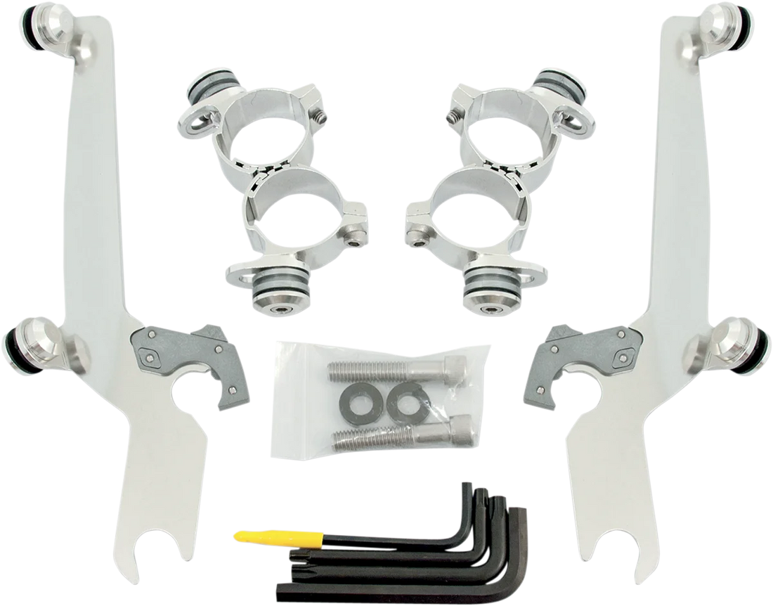 Memphis Shades Sportshield Trigger-Lock Mounting Kit - Covered MEM8922 - Side View