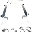 Load image into Gallery viewer, Memphis Shades Sportshield Trigger-Lock Mounting Kit - Polished - XL883 MEK2000 - Main Product View