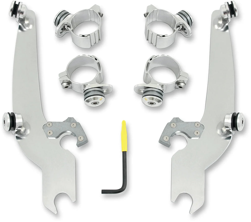 Memphis Shades Trigger Lock Sportshield Mounting Kit - Bolt - Polished MEK1992 - Main Product View