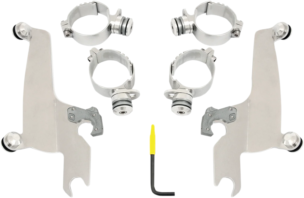 Memphis Shades Trigger Lock Sportshield Mounting Kit - M50 - Polished MEK1988 - Main Product View